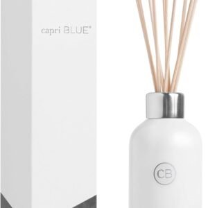 Capri Blue Volcano Reed Diffuser Set White 8oz