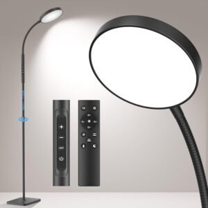 PACOVY 120 LED Floor Lamp, Remote Touch, Dimmable