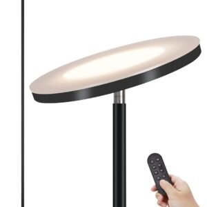 JOOFO LED Torchiere Remote Stepless Dimmable