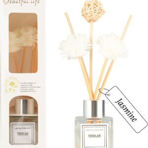 Reed Diffuser Set, Jasmine Scent, Home Decor